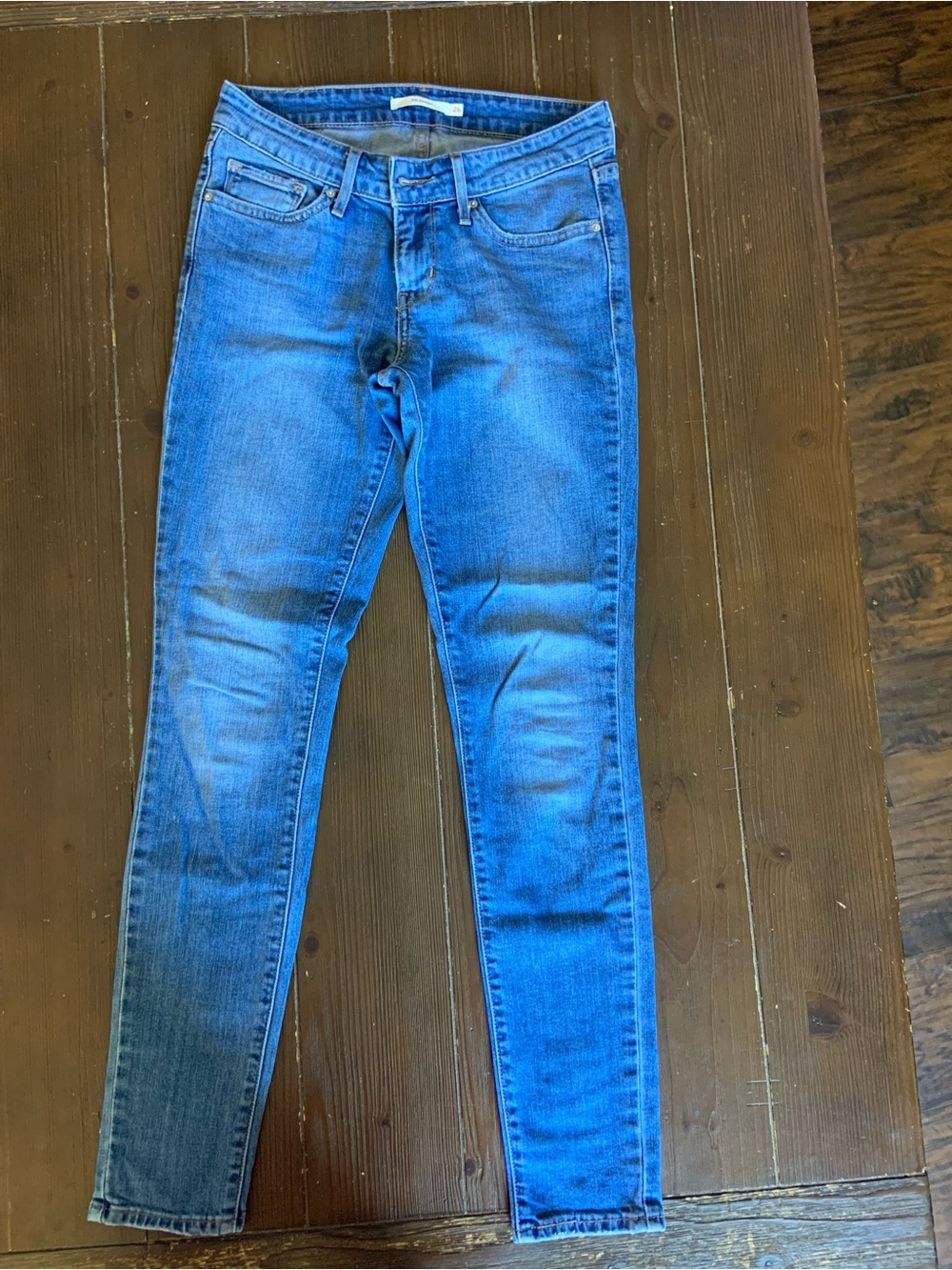 Women's Skinny Stretch Jeans - Blue